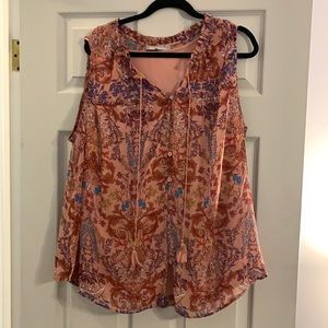 Cailen Ruffle Neckline Blouse by Daniel Rainn